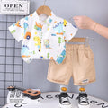 Conjunto Infantil Dino Estampado 2 PÇS