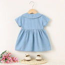 Vestido Infantil Jeans Penélope