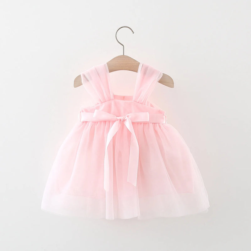 Vestido Infantil Tule Buquê - Loja BiBia