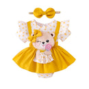 Romper Infantil Baby Ursinho + Faixa