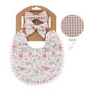 Kit Infantil Babador Florais 3 PÇS