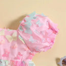 Vestido Infantil Manguinha Borboletas - Loja BiBia