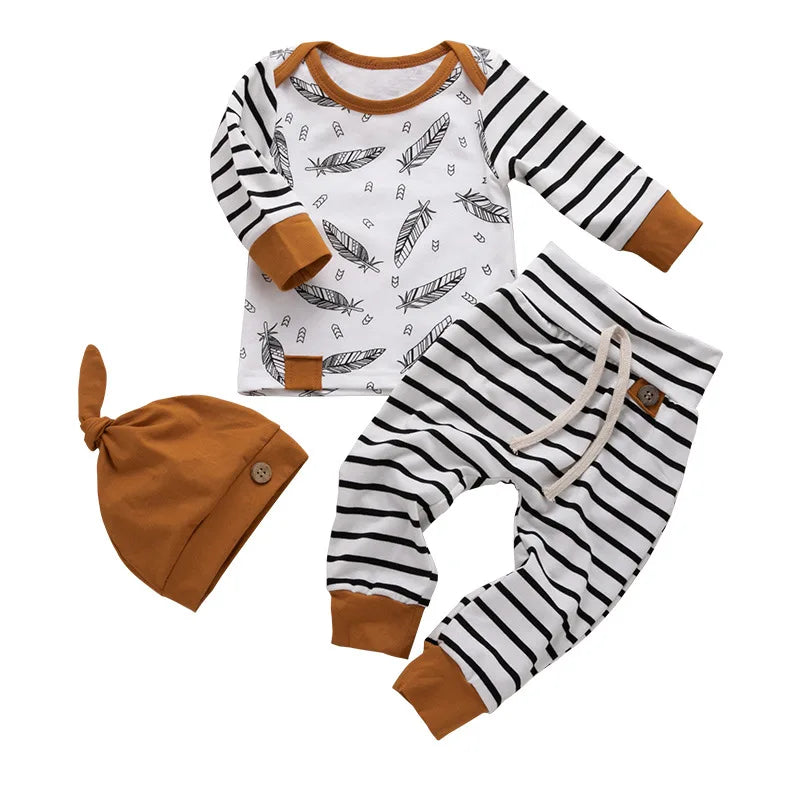 Conjunto Infantil Pena 3 Peças
