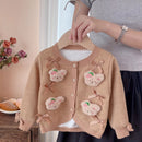 Cardigã Infantil Ursinhos