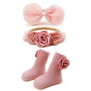 Kit Flower Meia + faixas