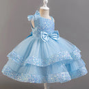 Vestido Infantil Luxo Paetê