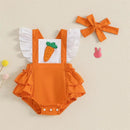 Romper Infantil Cenourinha + Faixa