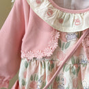 Vestido Infantil Babi + Bolsinha