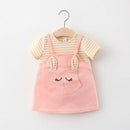 Vestido Infantil Bolso Coelhinho