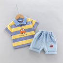 Conjunto Infantil Polo Listrada