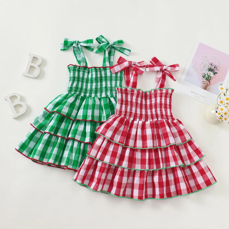 Vestido Infantil Belinha Xadrez