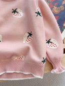 Blusa Infantil Tricô Veludo Meninas