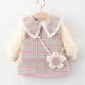 Vestido Infantil Alice + Florzinha