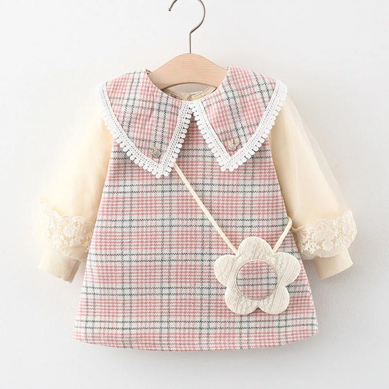 Vestido Infantil Alice + Florzinha