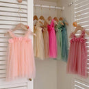 Vestido Infantil Tule Flor Vintage - Loja BiBia