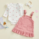 Conjunto Infantil Salopete + Faixa