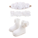 Kit Flower Meia + faixas