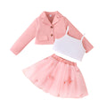 Conjunto Infantil Feminino 3 Peças Tule Borboletinhas - Loja BiBia