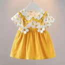 Vestido Infantil Florzinha Margarida - Loja BiBia