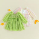 Vestido Infantill Manga Corações Asinha - Loja BiBia