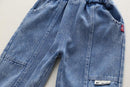 Conjunto Infantil Jeans Bolsinho - Loja BiBia