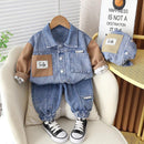 Conjunto Infantil Jeans Bolsinho - Loja BiBia