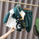 Conjunto Infantil Inverno Dino + Cachecol - Loja BiBia