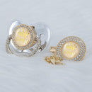 Chupeta Super Luxo com Nome + Prendedor BIBIA™ - Loja BiBia