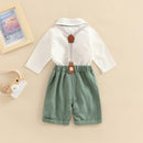 Conjunto Infantil Masculino Suspensório + Gravatinha - Loja BiBia