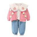Conjunto Infantil Feminino Flores - Loja BiBia