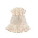 Vestido Infantil Babadinho Perolado - Loja BiBia