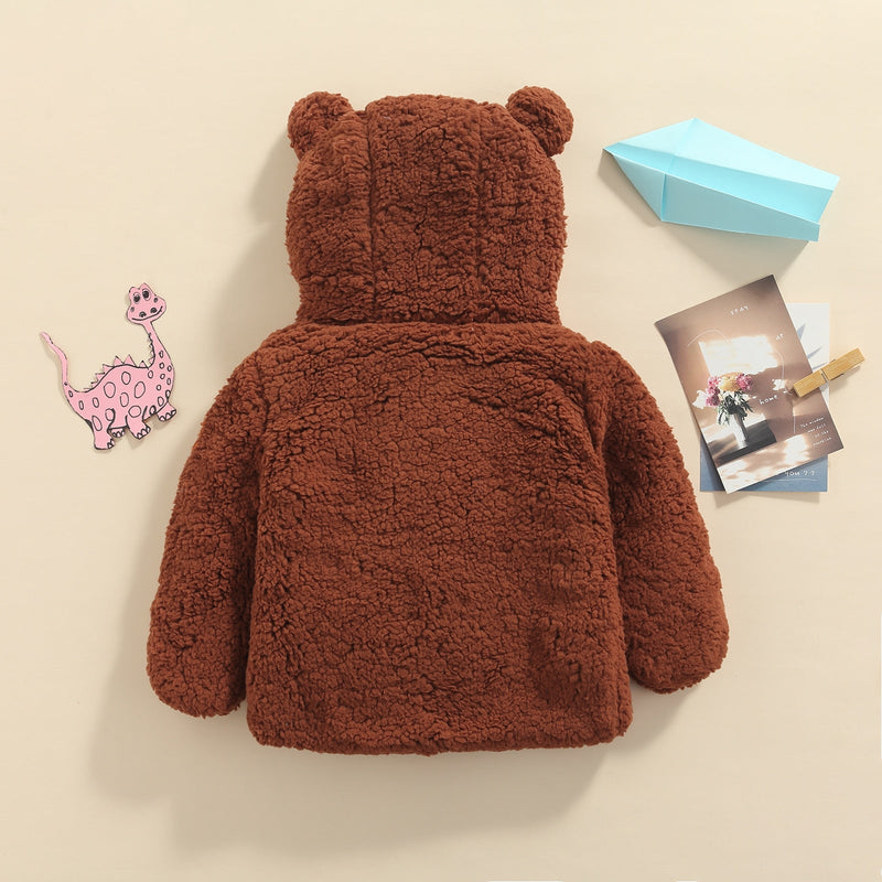 Casaco Infantil Feminino Teddy Urso - Loja BiBia