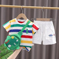 Conjunto Infantil Masculino Dino + Bolsa - Loja BiBia