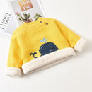 Blusa Infantil Trico Forrada Pelinhos - Loja BiBia