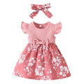 Vestido Infantil Lacinho Floral