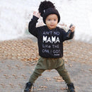 Conjunto Infantil Masculino Mama - Loja BiBia