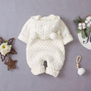 Macacão Infantil Tricô Orelhas - Loja BiBia