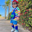 Conjunto Infantil Masculino Dino + Bolsa - Loja BiBia