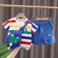 Conjunto Infantil Masculino Dino + Bolsa - Loja BiBia
