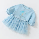 Vestido Infantil Estampa Babado - Loja BiBia