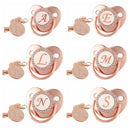 Chupeta Linda Rose Gold BIBIA™ + Prendedor Strass - Loja BiBia