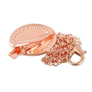 Prendedor Iniciais Rose Gold - Loja BiBia