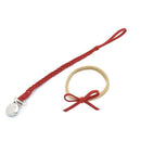 Kit Corrente de courinho trançado + Tiara - Loja BiBia