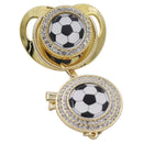 Chupeta Luxuosa Bola + Prendedor Bola - Loja BiBia