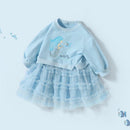 Vestido Infantil Estampa Babado - Loja BiBia
