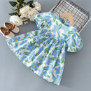 Vestido Floral Azul - Loja BiBia