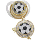 Chupeta Luxuosa Bola + Prendedor Bola - Loja BiBia