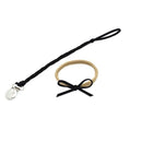 Kit Corrente de courinho trançado + Tiara - Loja BiBia