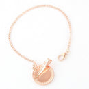 Prendedor Iniciais Rose Gold - Loja BiBia