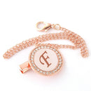 Prendedor Iniciais Rose Gold - Loja BiBia